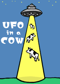UFO in a COW (pink ver.)