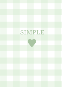 SIMPLE HEART //check pastelgreen*