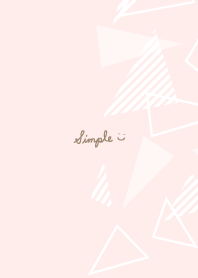 Stylish triangle white4