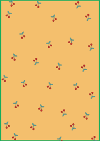 cherry_pattern :greenorange