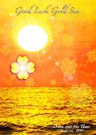 Luck Gold Sun clover
