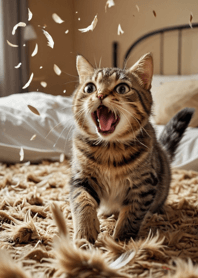 Cats run wild #GQWG011.