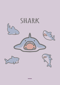 紫 : サメの着せ替え