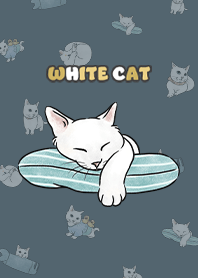 whitecat1 - dark steel blue