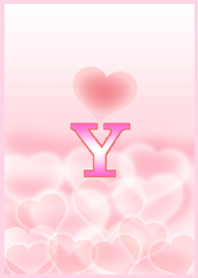 イニシャルピンク・Y