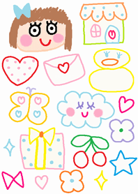 (Colorful x Happy girl theme)