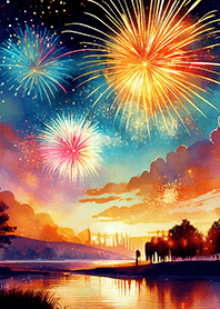 Beautiful Fireworks Theme#611