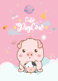 Pig&Cow Baby Galaxy Pink Lady