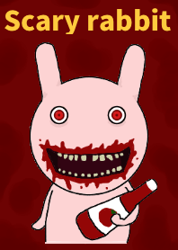 Scary rabbit.
