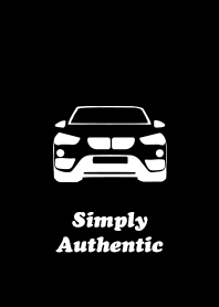 Simply Authentic Premium Car Black-White