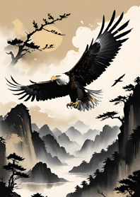 Eagle Spreading Wings aa196f