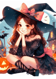cute little witch halloween V. 15