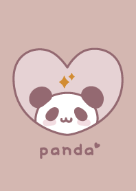 Panda Glitter - Dullness Pink
