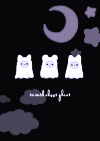Animal Sheet Ghosts  - BK x Purple