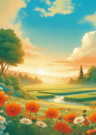 Beautiful nature trees flower  nov.2