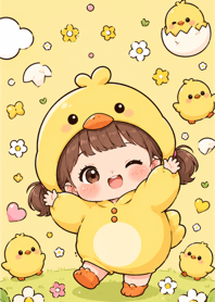 Little Chick is Happy Garden