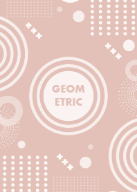 Complex Geometric Cavern Pink