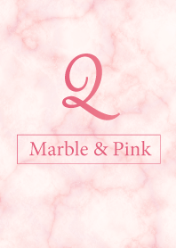 Q-Marble&Pink-Initial