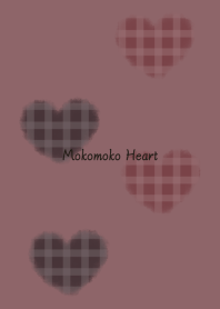 Mokomoko Heart -pink- Winter 2*