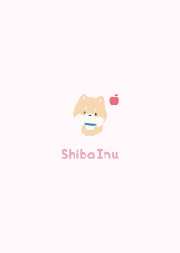 Shiba Inu3 Apple - Pink