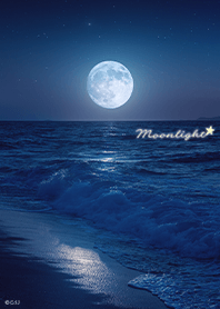 金運UP✨満月と海の神秘的な着せかえ