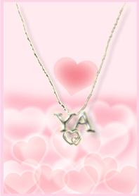 イニシャル Y&A （ハート）