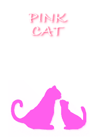 Simple Theme pink cat