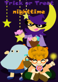 Trick or Treat nighttime halloween2019