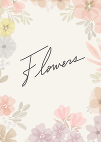 Flowers emotional art