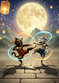 Muay Thai: White and Black, Blue and Red