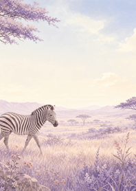 Zebra Lilac Grassland