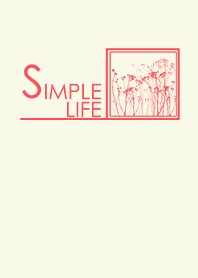 SIMPLE LIFE_red