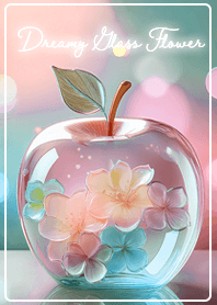 beige Dreamy Glass Flower02_2