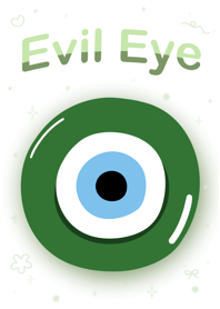 ดวงตาปีศาจ เขียว