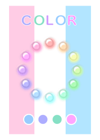 The pastel tone