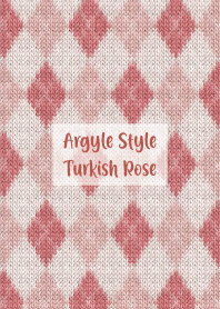 Argyle Style Turkish Rose 13