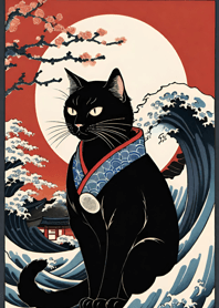 Lautan Kucing Ukiyo-e 58