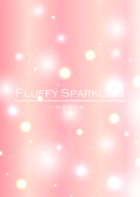 Pink Gold Fluffy Sparkling -MEKYM-