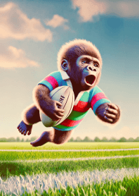 Kids Gorilla x Rugby! Theme!