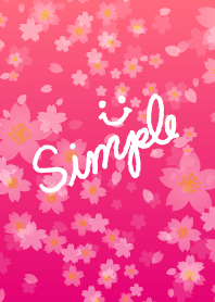 Cherry Blossoms pink- Smile26-