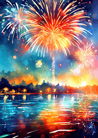Beautiful Fireworks Theme#392