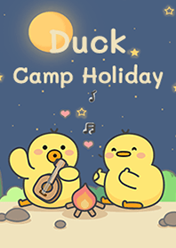 Duck camping on holiday!