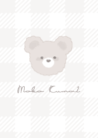 MOKO KUMA 2  #Plaid #greige