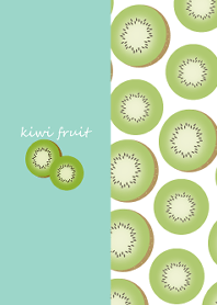 kiwi fruit -Pastel mint green- #fresh