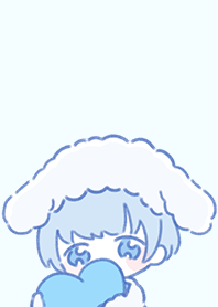 light blue boy