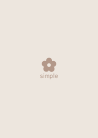 simple love flower Theme Happy4