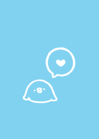 Chill out chick.(blue11)