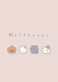 วันฮาโลวีน / pink beige