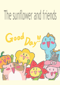 The sunflower and friends 01