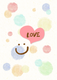 Adult watercolor Polka dot2 - smile6-